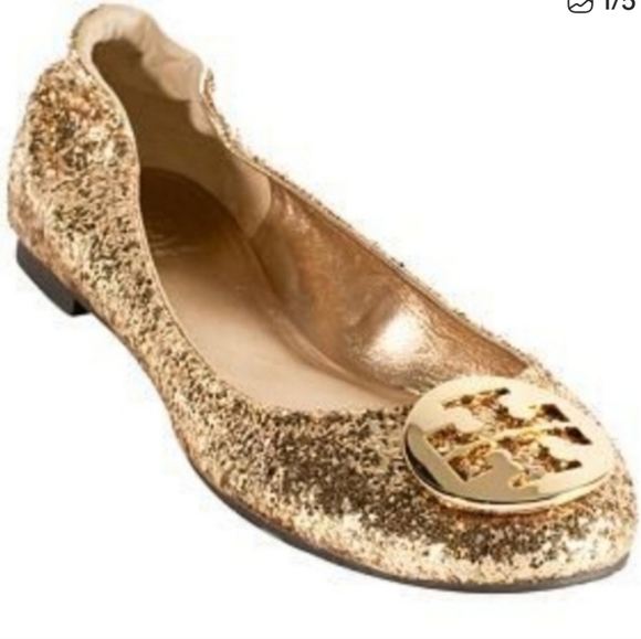 Tory Burch Reva Shoes Size 7 Worn Once - Picture 1 of 8